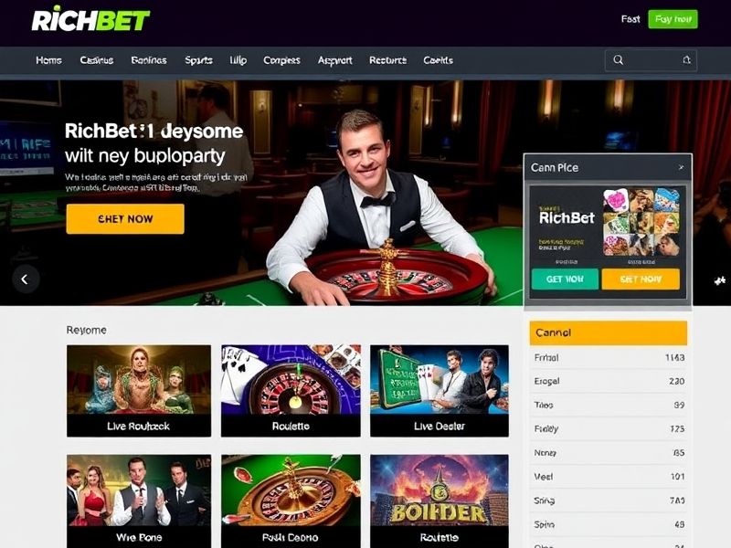 Welcome to RichBet.com – your premier destination for real money online gambling. Explore top casino games, live sports betting, and exclusive bonuses on a secure and trusted platform.